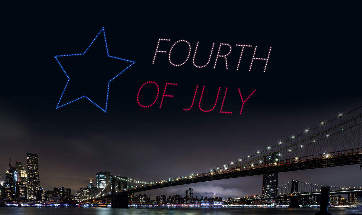 A New Fourth of July Tradition Drone Shows