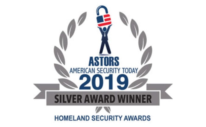 Silver Award Winner Astors, American Security Today, Homeland Security Awards